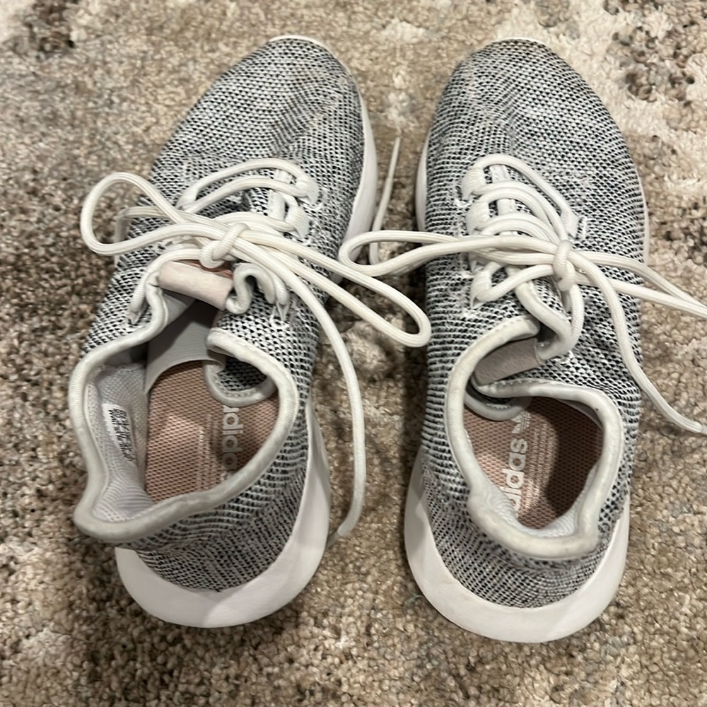 Adidas white/ grey sneakers - Picture 3 of 6